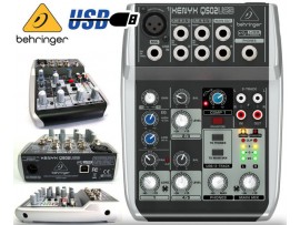 Behringer Xenyx Q502 USB 4 Channel Mixer